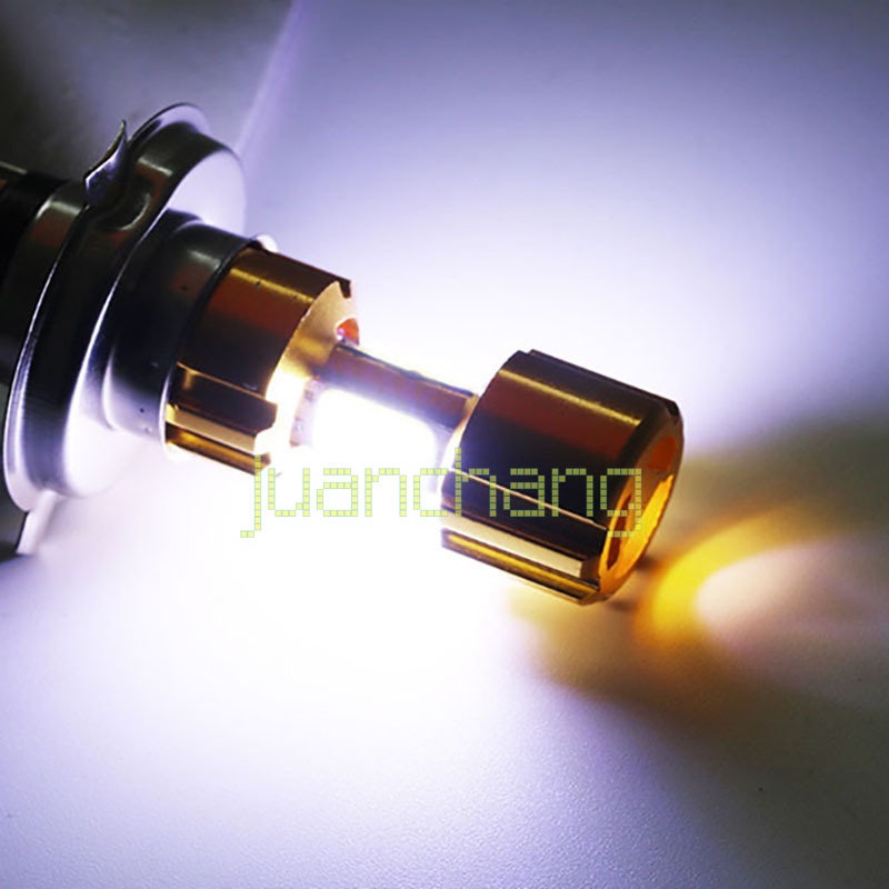 Lampu Depan COB H4 PD15 BA20D Model Cakar Tunggal Untuk Motor H4