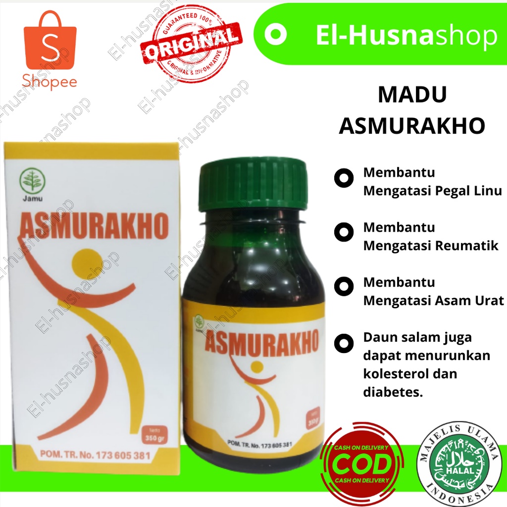 

Madu Asmurakho Herbal Khusus Untuk Asam Urat Dan Reumatik Isi 350gram