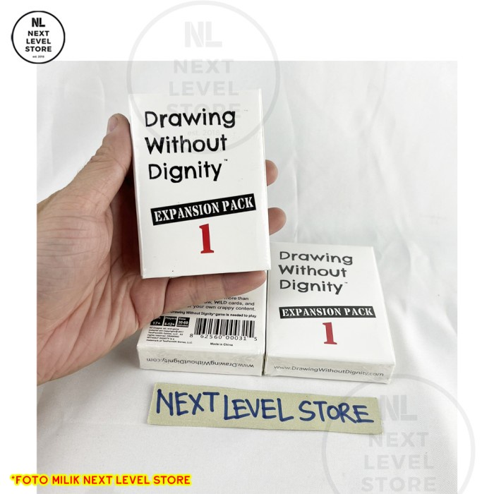 Drawing Without Dignity : Expansion 1 - Party Game Board Games Card