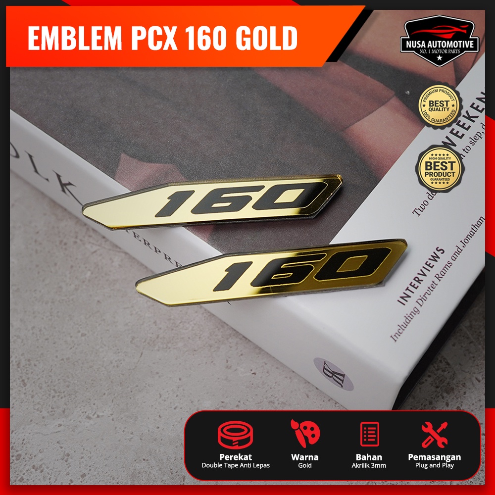 Jual Emblem Vario Emblem Pcx Logo Pcx Vario D Gold