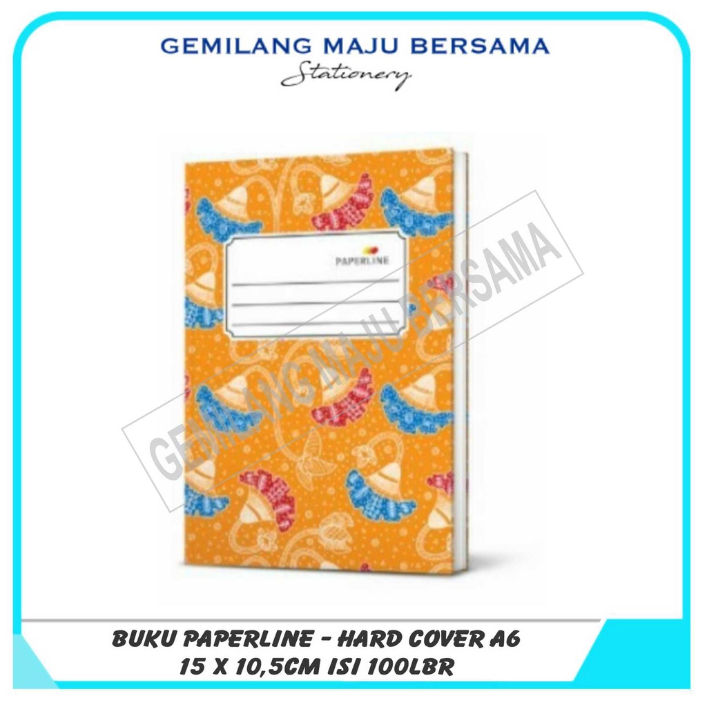 

Buku Hard Cover PPL / Paperline Oktavo A6 100Lb