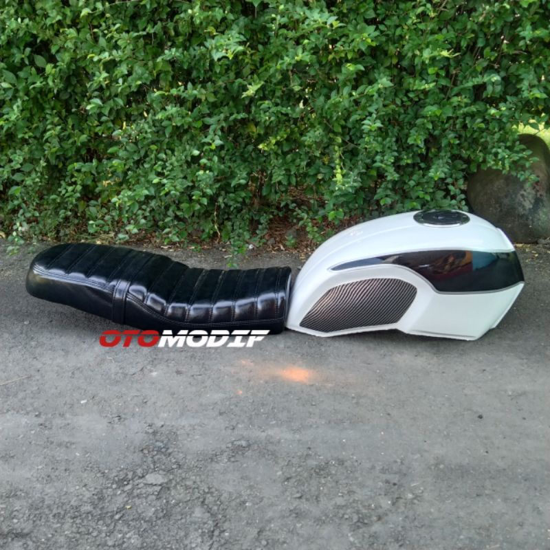 Jual Tangki Custom Model R9T Jok Custom Universal Karburator Rangka