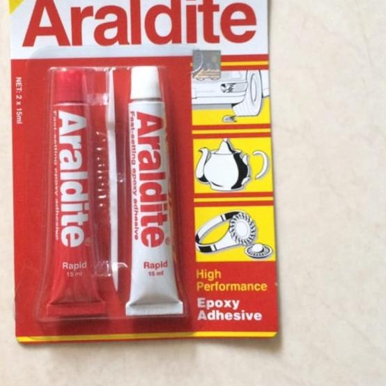 

lem araldite merah 5menit