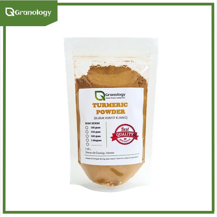 Kunyit Kuning Bubuk / Turmeric Powder (100 gram) by Granology