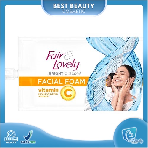 ★ BB ★ Fair &amp; Lovely Bright C Glow Facial Foam 9gr | Glow &amp; Lovely Vitamin C Facial Foam