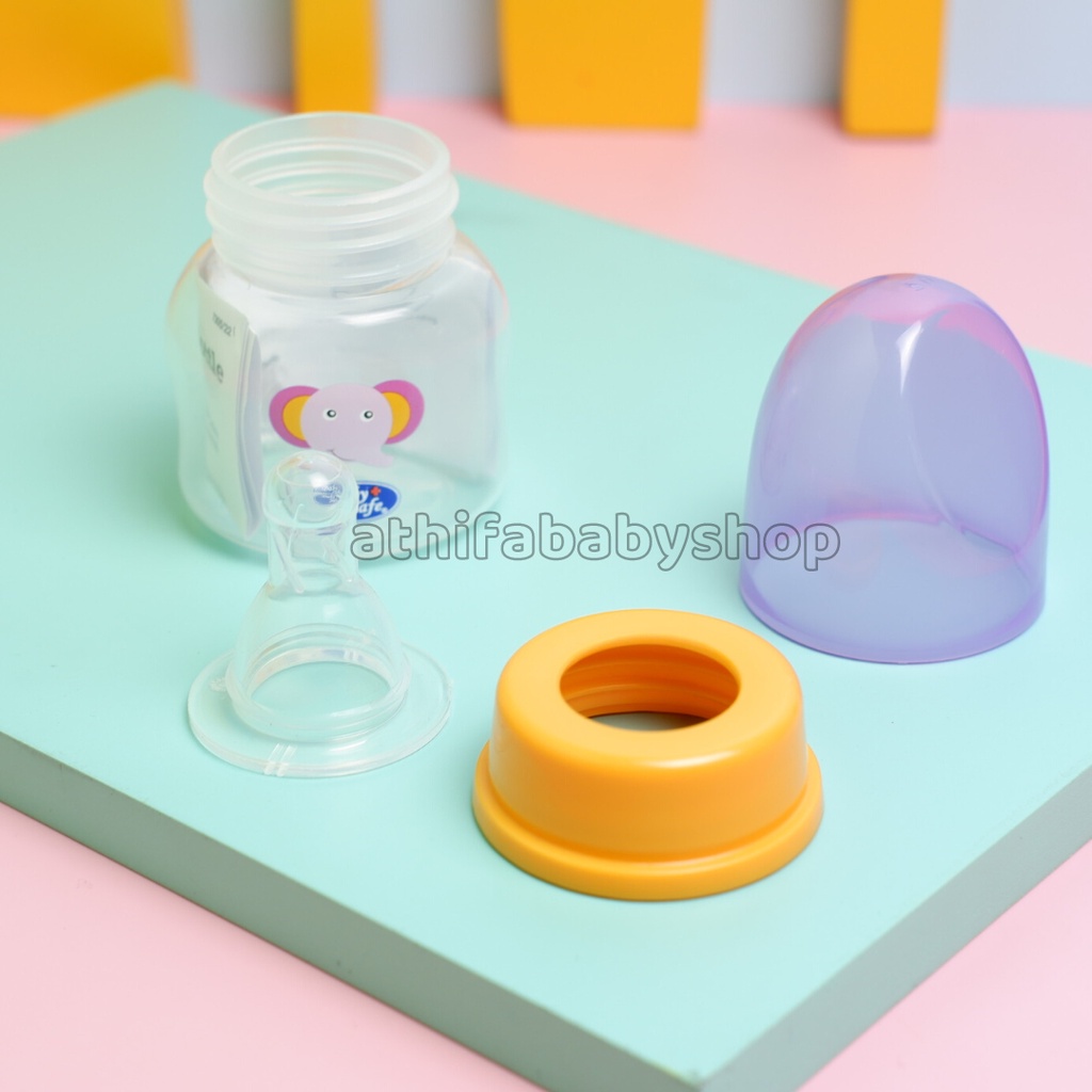 Botol Susu Bayi Baru Lahir New born Baby Safe Bottle 60ml Dot ASI Anak Karakter (JS006)