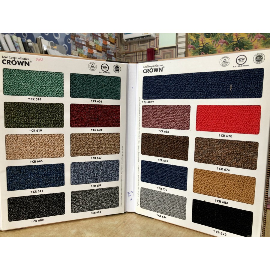 KARPET KANTOR POLOS MUSHOLA MASJID CROWN 1X4 MTR CROWN CARPET
