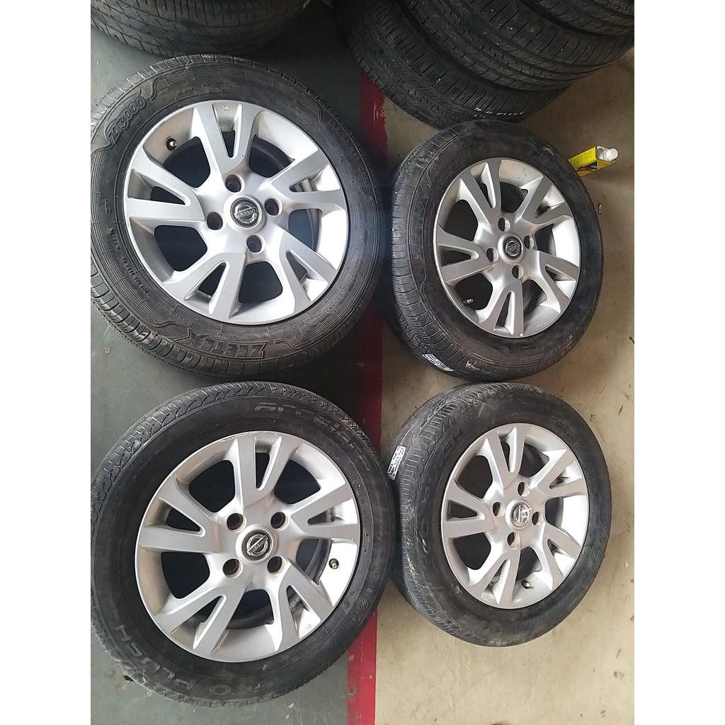 velg mobil bekas copotan livina ring 15x5,5 lubang 4x114 seken bekas geratis ongkir