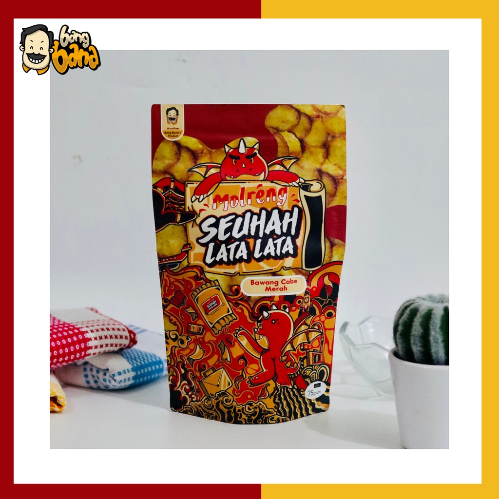 Keripik Molreng Molring Moring Seuhah Lata Lata Kemasan Premium 75 Gram