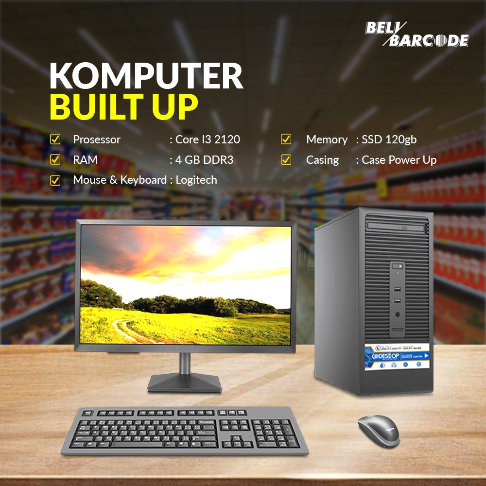 Komputer Kasir Paket Lengkap + iPOS 5 PRO + CD680 + CBT80 + CK335