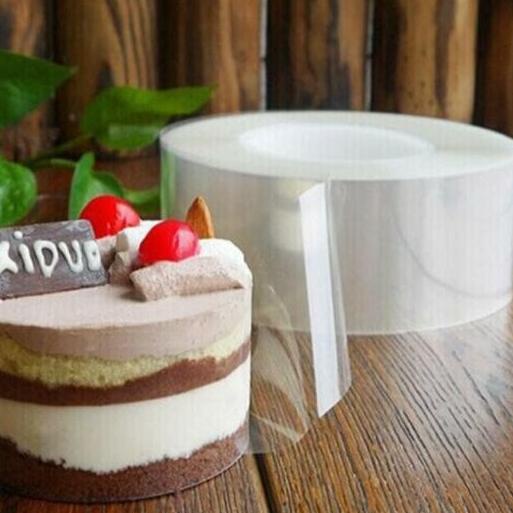 

Plastik Mika Pinggiran Cake Tinggi x Lebar/ 6cm x 50meter