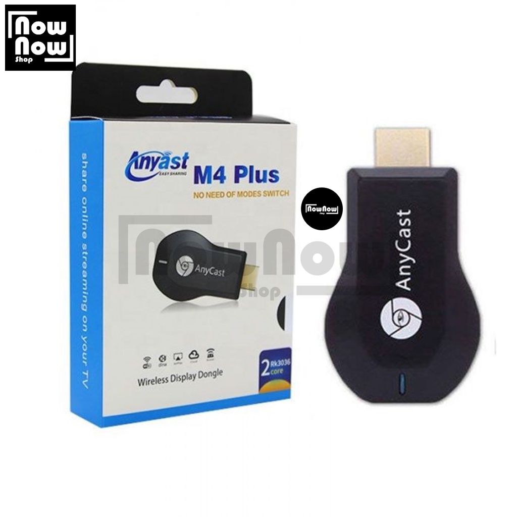 AnyCast M4 Plus Chromecast HDMI Android Dongle Wifi Receiver Smartphone to TV WIFI Display HDMI Receiver Penghubung TV HDMI Screen Mirroring Wireless Display