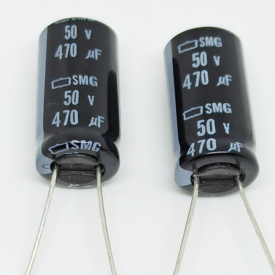 elco 470uf 50v hitam ori Elco 470uf 50v Capacitor Kapasitor Elco 470uf