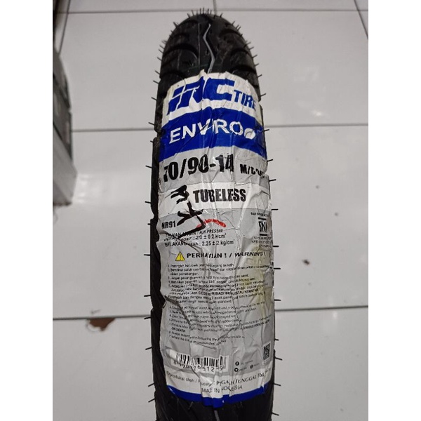 ban tubles Irc depan 70 90 ring 14 motor mio sporty mio lama mio soul soul gt mio karbu fino mio smi