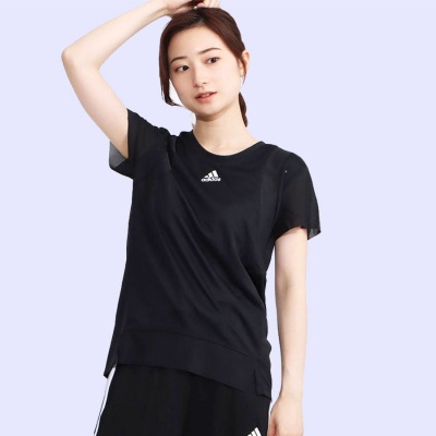 AD712 HEATDRY TRAINING TEE BLACK