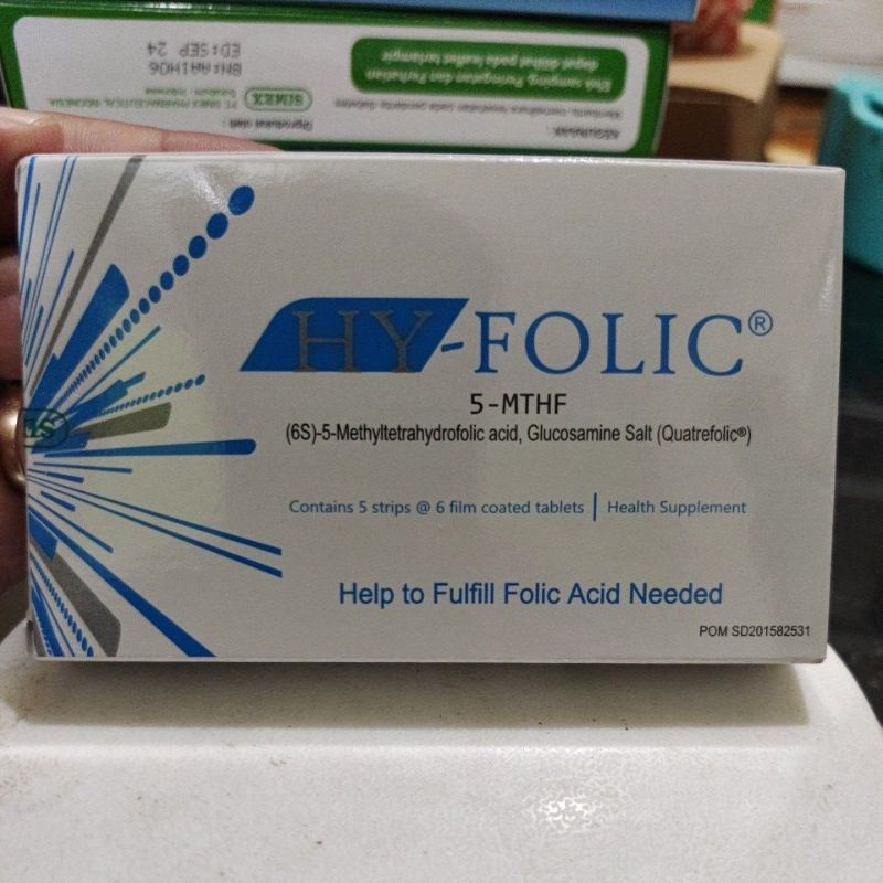 HY FOLIC ASAM FOLAT ISI 30 TABLET