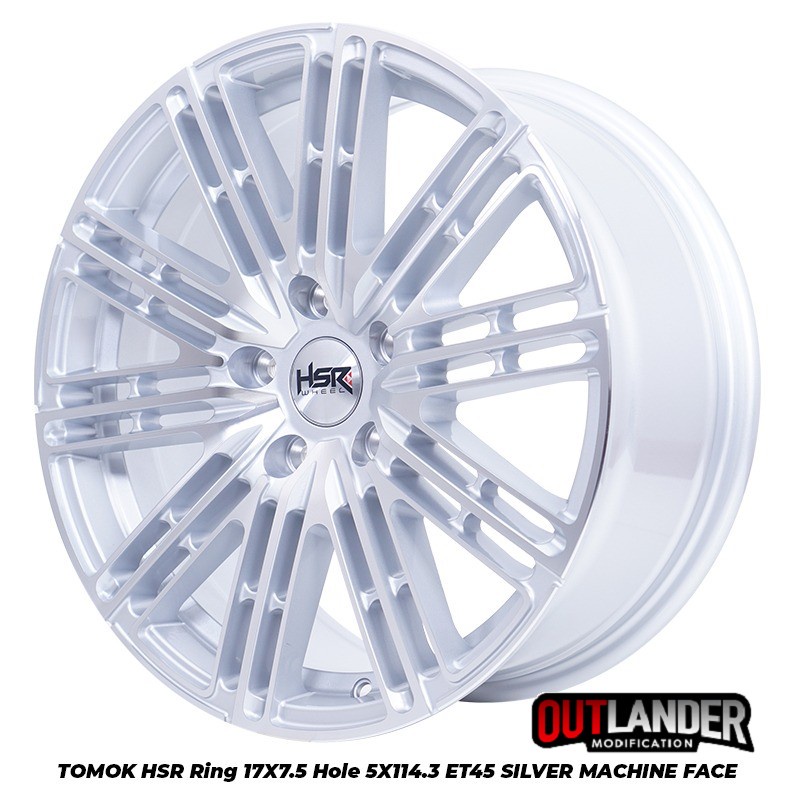 Velg Original HSR R17 Mobil Lexus Alphard Ertiga Pelek Mobil Ring17 HSR Wheel Free Ongkir