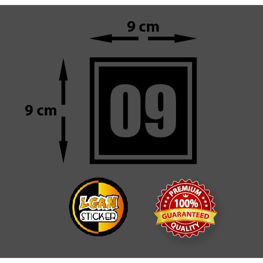 

STIKER ANGKA BOLONG DLM KOTAK UK 9 CM - ORACAL GLOSSY
