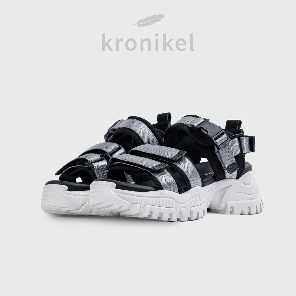 [PREMIUM LOKAL BRAND] KRONIKEL PROJECT // BELLA 2-in-1 Sandals - Mono