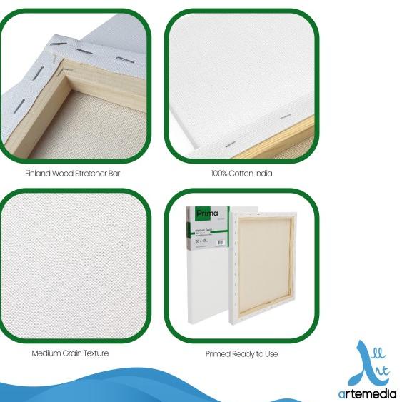 

Kanvas Lukis Prima Green 40x50cm Value Set 3 Cotton Canvas - SET 3