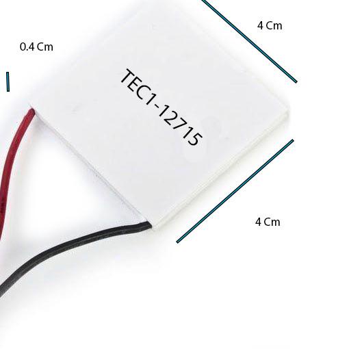 TEC1-12715 Peltier Thermoelectric TEC 12V 15A TEC1 12715 Pendingin