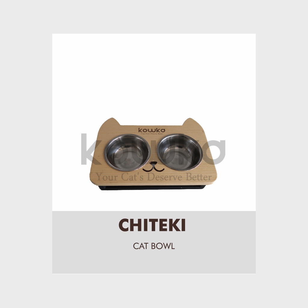 Chiteki | Cat Bowl | by Kowka Indonesia