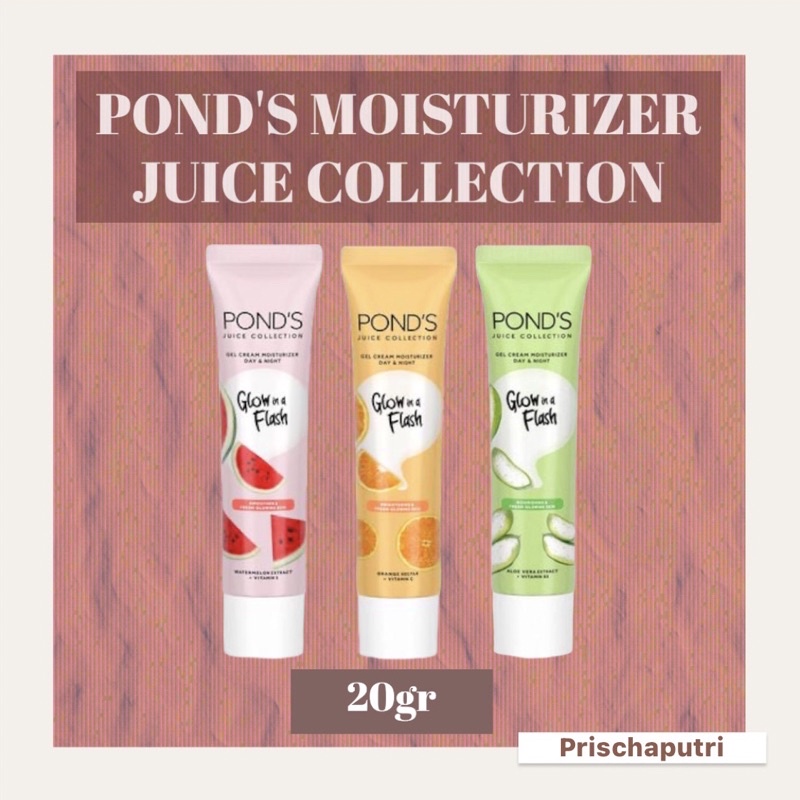 Jual POND'S JUICE COLLECTION GEL CREAM MOISTURIZER DAY & NIGHT 20gr