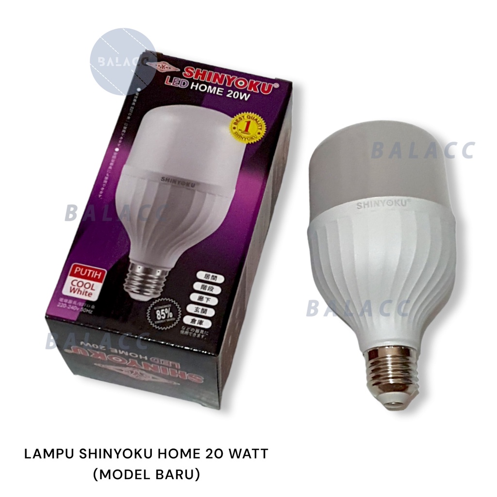 Lampu Led Shinyoku Home 20 Watt Capsule / Lampu Shinyoku 20w / Lampu Bohlam 20 Watt / Lampu Led 20w