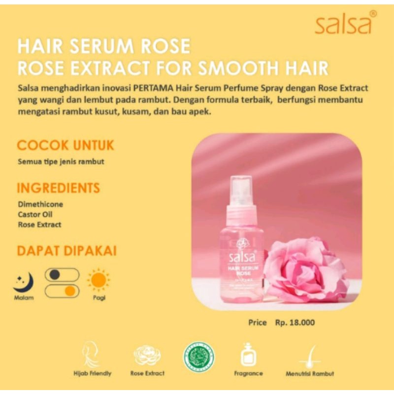 Salsa Hair serum parfum spray 80ml