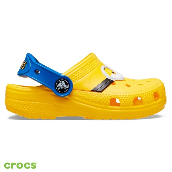 CROCS FUNLAB MINION EYES CLASSIC / CROCS KIDS / CROC ANAK / SANDAL KARET ANAK / SANDAL ANAK LAKI / CROCS KIDS / MINION ACADEMY KROGER  - YELLOW