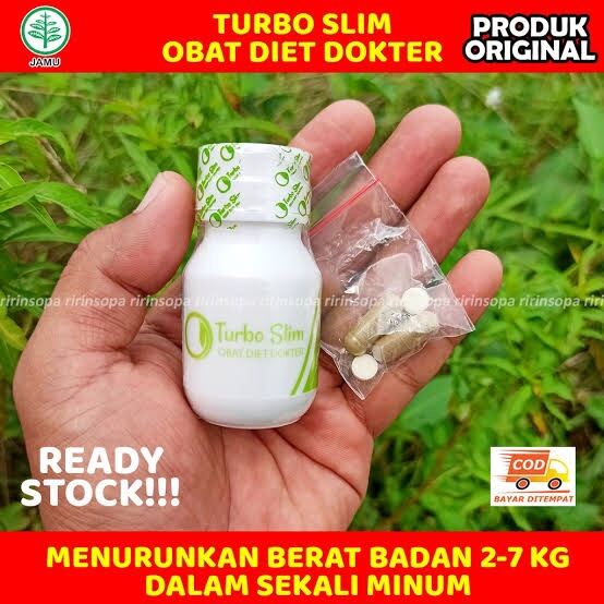 [100% Asli] ODD Obat DIet Dokter Manjur Turbo Slim Pelangsing ( SEGEL )