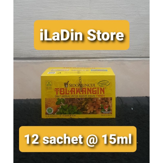 Tolak Angin Cair Sidomuncul isi 12 sachet 15 ml