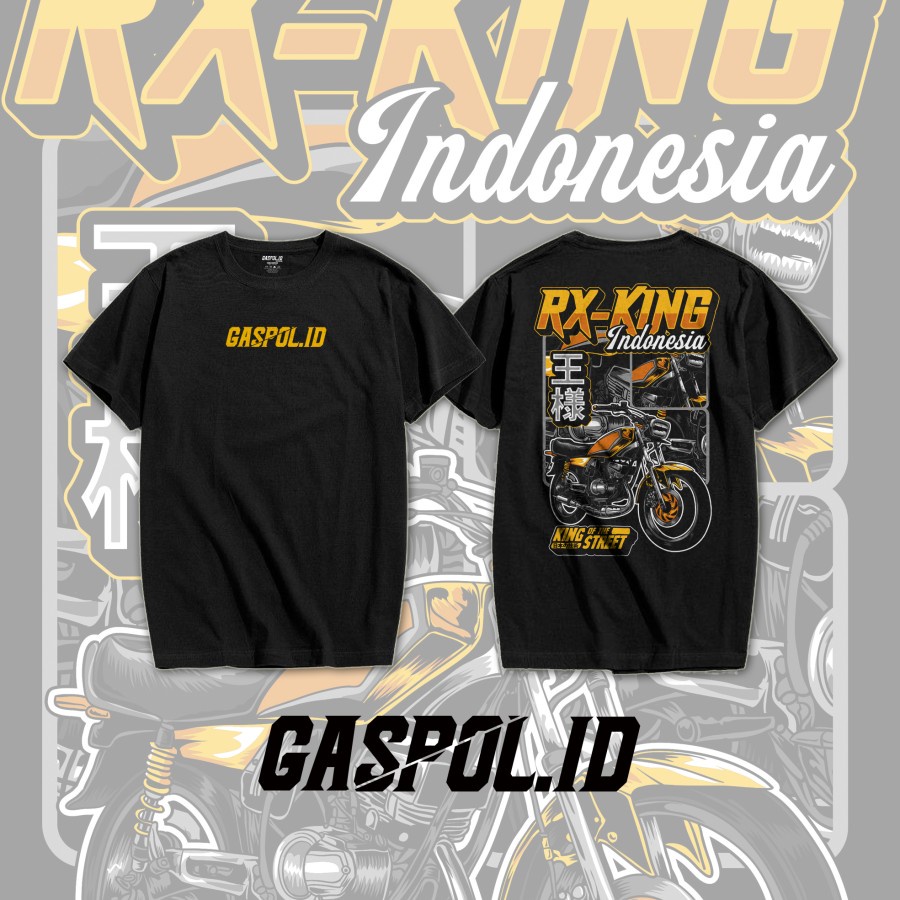 Jual KAOS MOTOR / BAJU MOTOR / TSHIRT MOTOR YAMAHA RXKING RX-KING 2TAK