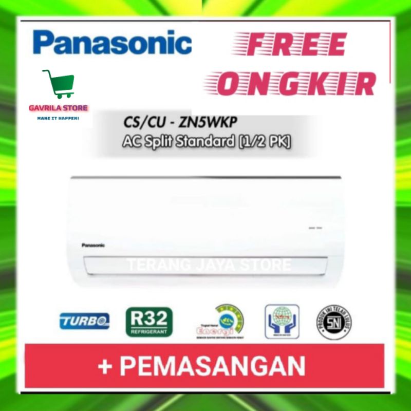 AC 1/2 PK PANASONIC ZN5YKP STANDAR ORIGINAL