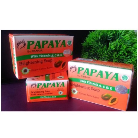 Sabun Papaya By Mamaya Sabun Pemutih Kulit Pepaya BPOM Sabun Pepaya Penghilang Jerawat