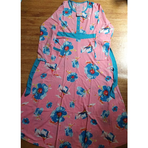 Forever gamis kaos Forever sweet concept motif bunga daster gamis model klok