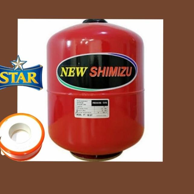 Tabung pompa air 19 liter shimizu tangki pt 190 bit pressure tank