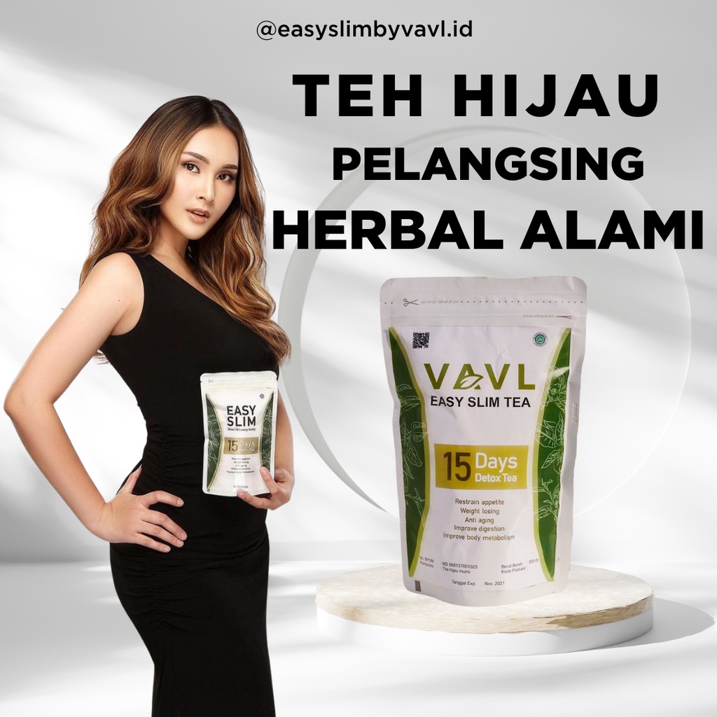 TEH PELANGSING EASY SLIM BY VAVL DETOX TEA