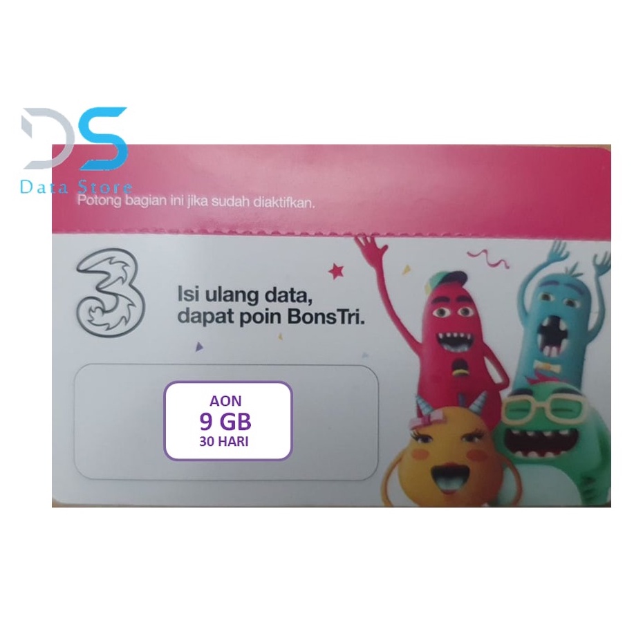 Voucher Three Aon 9 GB
