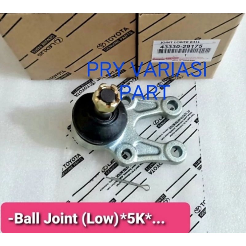 Toyota Kijang super 5k balljoint low/bawah 43330-29175 Original