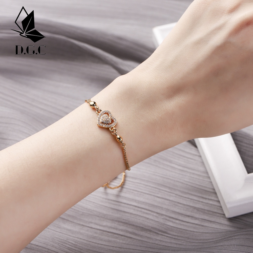 ♥✅COD✨Gelang Kupu Serut Titanium Wanita Aesthetic Korean Style Cantik Berlian Aksesoris Cewek Jewelry Perhiasan Murah D818