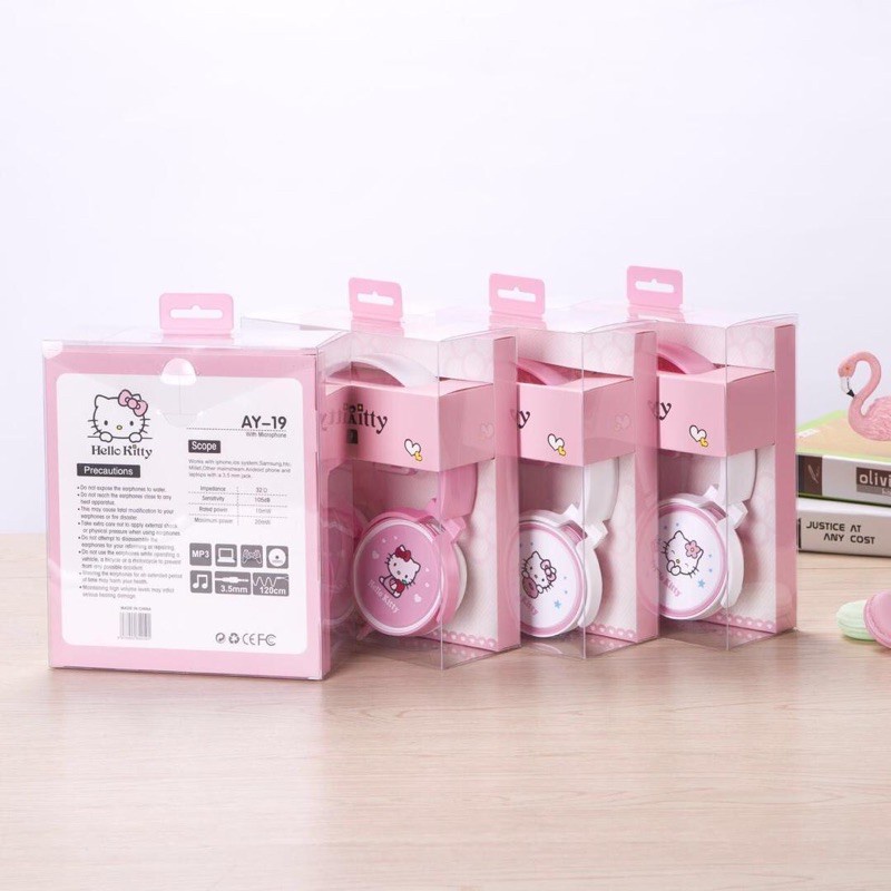 Headset Bando karakter Hellokitty AY-19