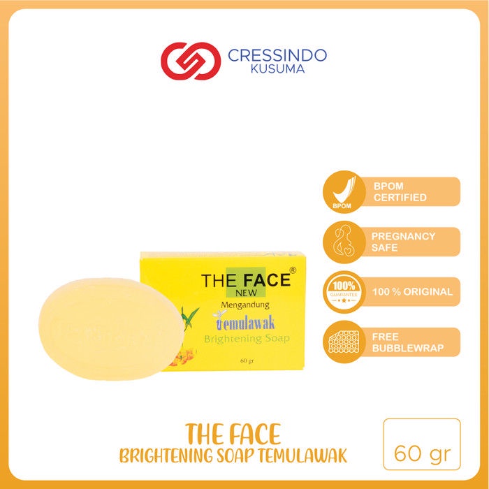THE FACE Temulawak Brightening Soap 60gr