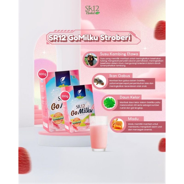 

GOMILKU STRAWBERRY/SUSU KAMBING RASA STRAWBERRY/SUSU KAMBING ETAWA BERKUALITAS