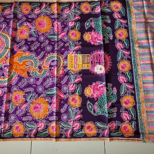 kain gendong bayi unggul jaya/cukin batik - Merah