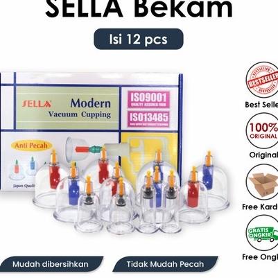 PRODUK- ALAT BEKAM SELLA ISI 12 ORIGINAL / BEKAM SELLA 12 / KOP ANGIN BEKAM / ALAT BEKAM MURAH / CUP