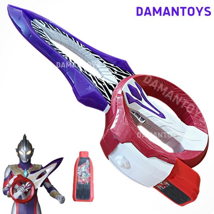 Senjata Ultraman Trigger Circle Arms Mainan Anak Ultraman Trigger Baru
