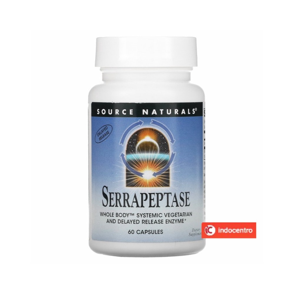 Source Naturals Serrapeptase 60 Caps