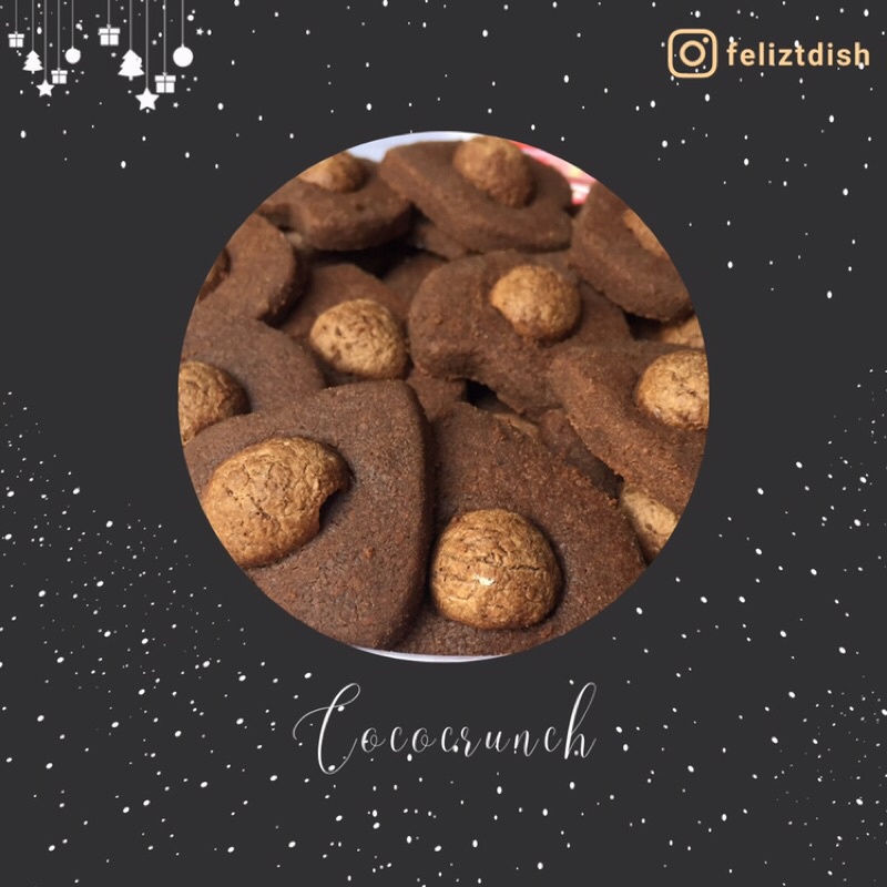 

Chocolate Cococrunch Cookies / Kue Coklat Cococrunch by Felizt Dish