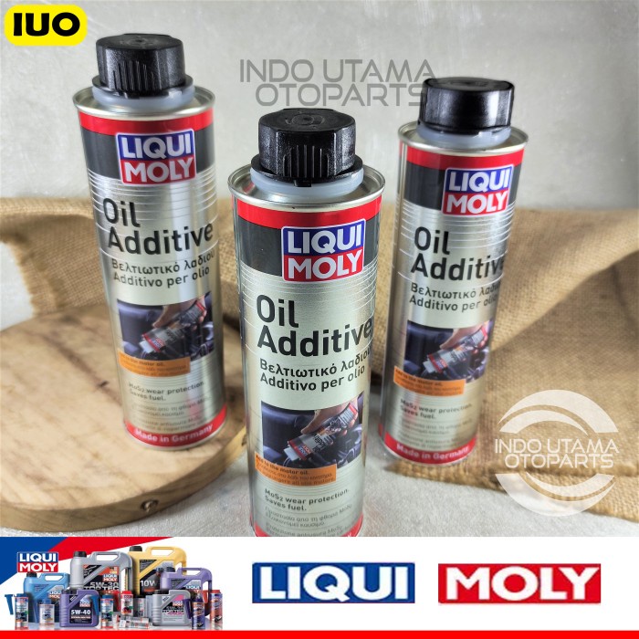 Oil Additive MOS2 Liqui Moly 300ml Adiktif mobil Liquimoly